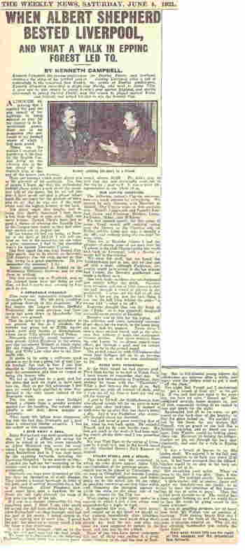 Ken Campbell and Bob Pursell in trouble with Mr. Tom Watson