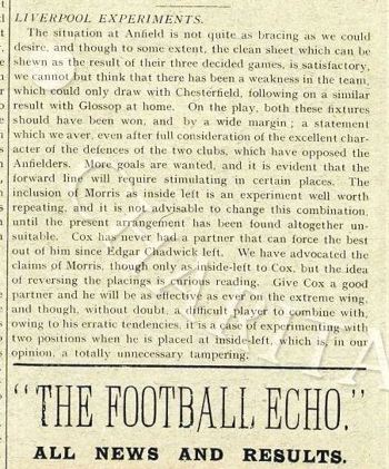 Cox analysis 17 September 1904