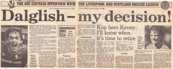 Dalglish - my decision!