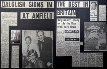 Dalglish signs in at Anfield - 10 August 1977