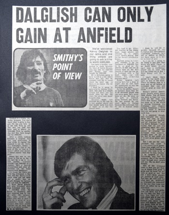 Dalglish can only gain at Anfield - August 1977