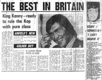 Best in Britain - Dalglish moves to Liverpool
