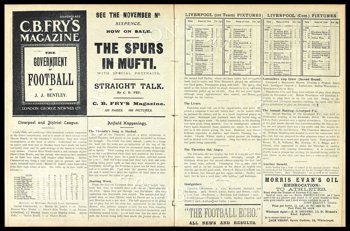 Club programme report courtesy of the Everton Collection Charitable Trust