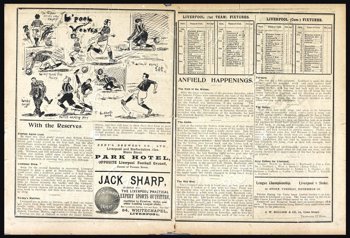 Club programme report courtesy of the Everton Collection Charitable Trust