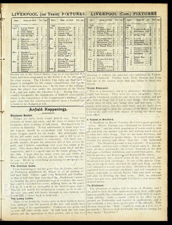 Club programme report courtesy of the Everton Collection Charitable Trust