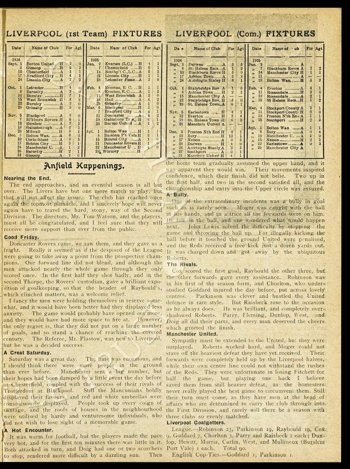 Club programme report courtesy of the Everton Collection Charitable Trust