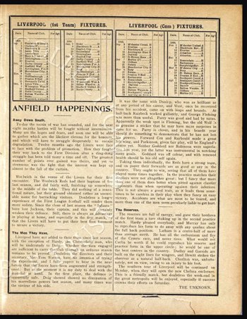 Club programme report courtesy of the Everton Collection Charitable Trust