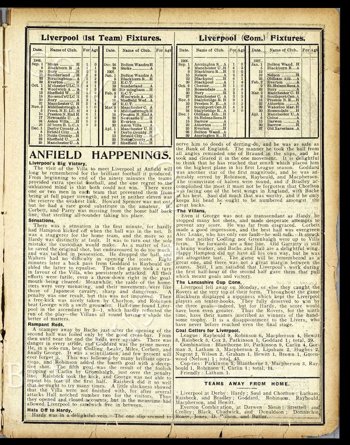 Club programme report courtesy of the Everton Collection Charitable Trust