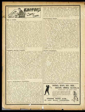 Club programme notes courtesy of the Everton Collection Charitable Trust