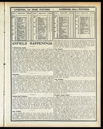 Club programme report courtesy of the Everton Collection Charitable Trust