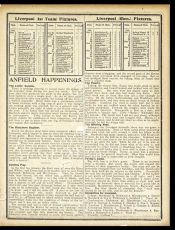 Club programme report courtesy of the Everton Collection Charitable Trust