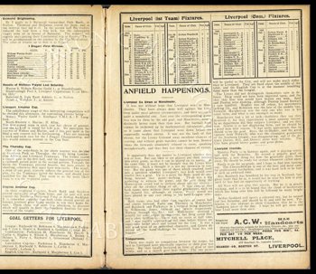 Club programme report courtesy of the Everton Collection Charitable Trust