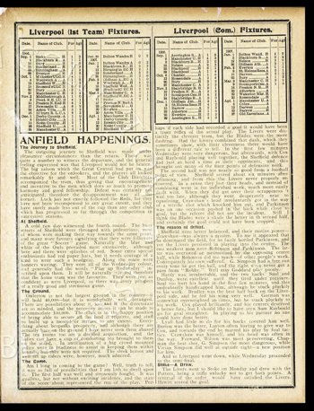 Club programme report courtesy of the Everton Collection Charitable Trust