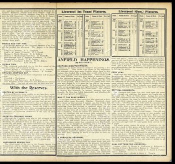 Club programme report courtesy of the Everton Collection Charitable Trust