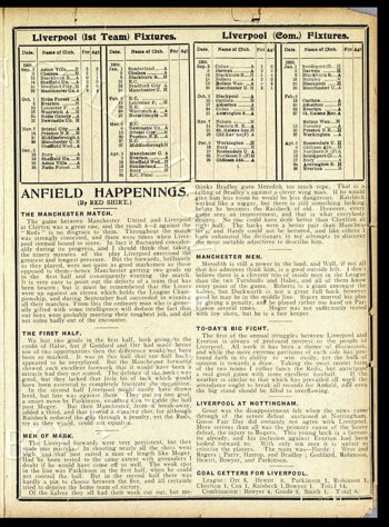Club programme report courtesy of the Everton Collection Charitable Trust