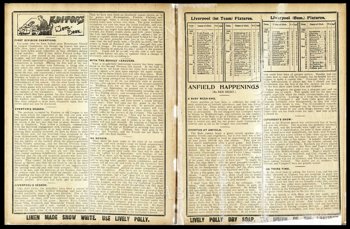 Club programme report courtesy of the Everton Collection Charitable Trust