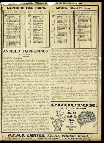 Club programme report courtesy of the Everton Collection Charitable Trust