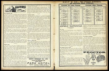 Club programme report courtesy of the Everton Collection Charitable Trust