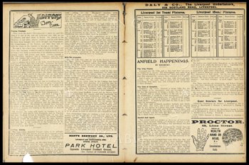 Club programme report courtesy of the Everton Collection Charitable Trust