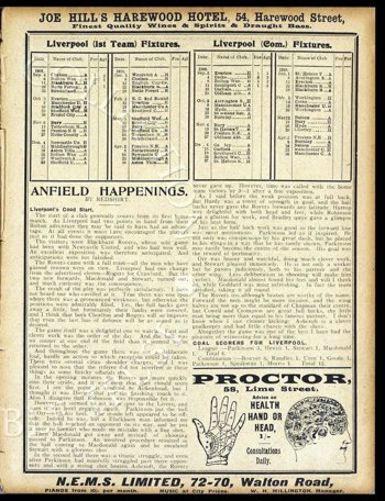 Club programme report courtesy of the Everton Collection Charitable Trust