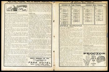 Club programme report courtesy of the Everton Collection Charitable Trust