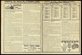 Club programme report courtesy of the Everton Collection Charitable Trust
