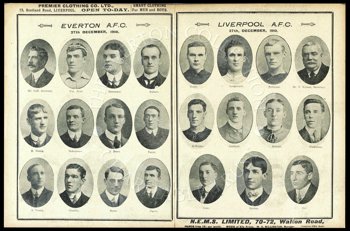 Club programme players' pics courtesy of the Everton Collection Charitable Trust