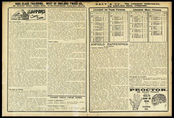 Club programme report courtesy of the Everton Collection Charitable Trust