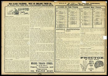 Club programme report courtesy of the Everton Collection Charitable Trust