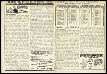 Club programme report courtesy of the Everton Collection Charitable Trust