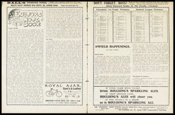 Club programme report courtesy of the Everton Collection Charitable Trust