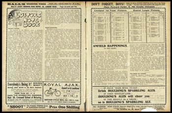 Club programme report courtesy of the Everton Collection Charitable Trust