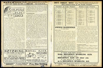 Club programme report courtesy of the Everton Collection Charitable Trust