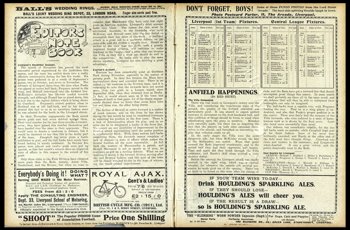 Club programme report courtesy of the Everton Collection Charitable Trust