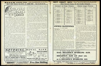 Club programme report courtesy of the Everton Collection Charitable Trust