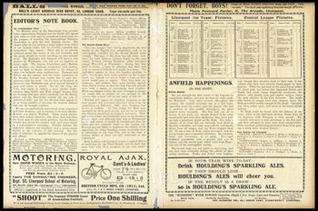 Club programme report courtesy of the Everton Collection Charitable Trust
