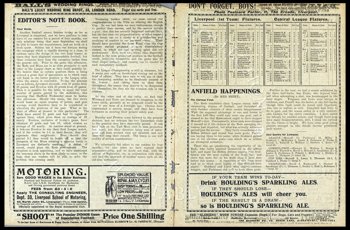 Club programme report courtesy of the Everton Collection Charitable Trust