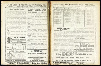 Club programme report courtesy of the Everton Collection Charitable Trust