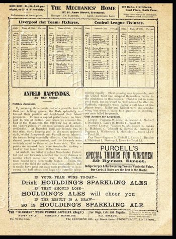 Club programme report courtesy of the Everton Collection Charitable Trust