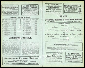 Club programme report courtesy of the Everton Collection Charitable Trust
