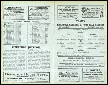 Club programme report courtesy of the Everton Collection Charitable Trust