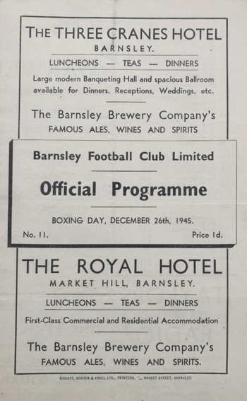 Match programme