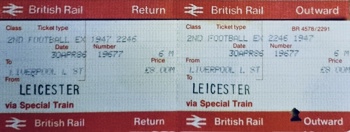 British rail ticket