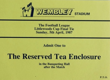 Banqueting Hall Ticket