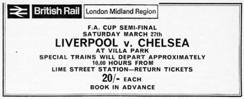 London Midland Region Railway Advert
