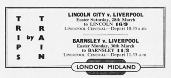 London Midland Rail Advert