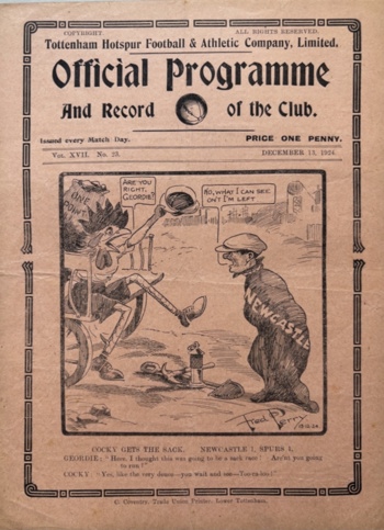 Match programme