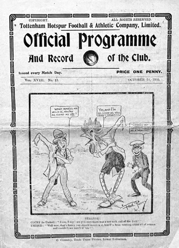 Match programme