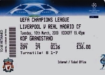 Match ticket