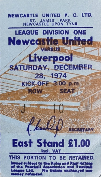 Match ticket (Postponed)